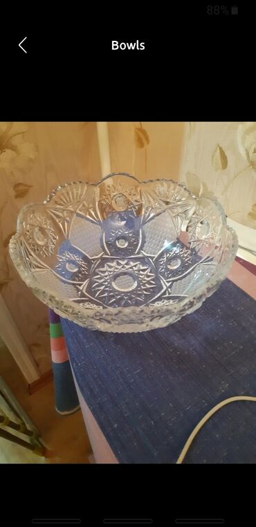 Vazalar: Vaza dəsti, Xrustal — 16