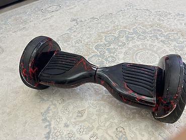 black: Гироскутер 6.5" (самобаланс), корпус «black red marble». - Диаметр — 3