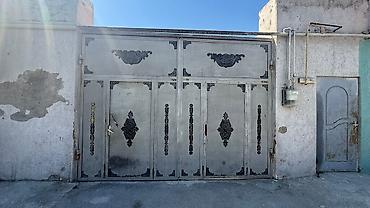 Həyət darvazaları: Metall darvaza komplekti - Material: qalın metal/ polad vərəqdən — 5