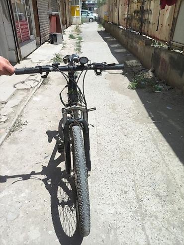 səs kartları: Dağ velosipedi – 26” təkər, ön amortizatorlu, çox sürətli ötürücülər — 4