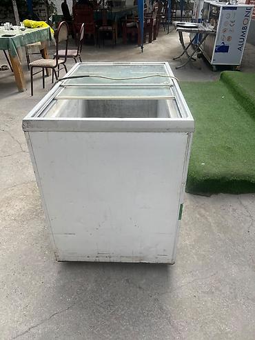 Ticarət tipli sürgülü şüşə qapaqlı dondurucu vitrin - Üst hissə: iki