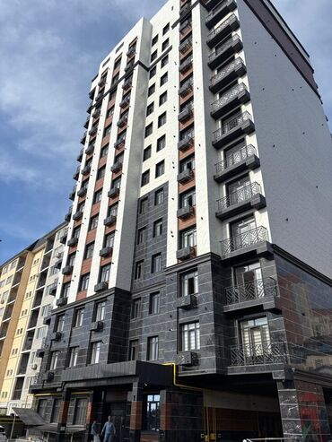 элита дом: 1 комната, 46 м², Элитка, 13 этаж, ПСО (под самоотделку)