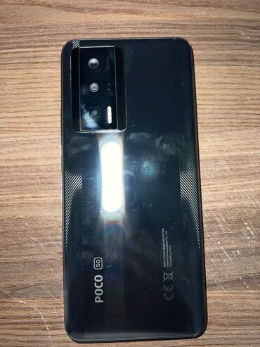 телефон цум: Poco F5 Pro, Б/у, 512 ГБ, цвет - Черный, 1 SIM