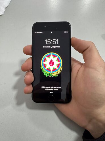 кожаный чехол iphone 5: IPhone 7, 32 ГБ, Черный, Отпечаток пальца