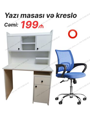İkimərtəbəli uşaq çarpayıları: Oğlan və qız üçün, Yeni, Yazı masası