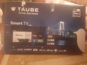 Televizorlar: TAUBE Smart TV – model TB43S2RBK, 109 sm (təxminən 43") — 4