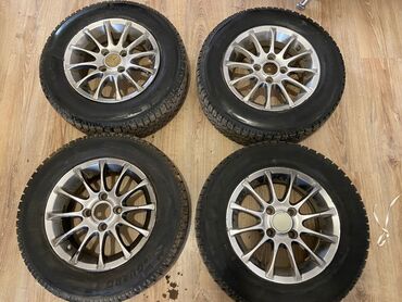 шины бу бишкек оптом: Колеса в сборе 175 / 70 / R 13, Зима, Комплект, Легковые, Литые, отверстий - 4