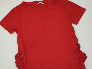 czerwone t shirty damskie: T-shirt, Diverse, S, stan - Dobry