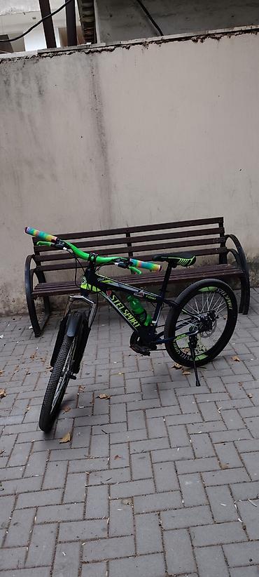 İdman velosipedləri: STELS Sport dağ velosipedi Rul, Qrips təzədir Su tutacağı var. (Az — 1