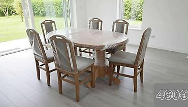 Setovi stolova i stolica: Trpezarijski setovi stolova i stolica, više modela. Detalji dizajna i — 14