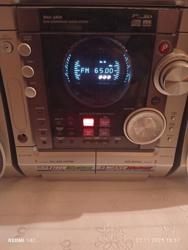 Musiqi mərkəzləri: Samsung MAX-ZJ850 mini komponent audio sistemi - 2 güclü akustik — 11