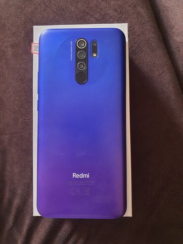 Redmi: Redmi, Redmi 9, Б/у, 64 ГБ, цвет - Голубой, 2 SIM