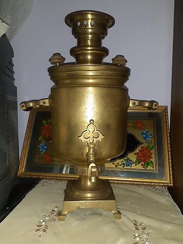 samovar tula: Antik samovar – Nikolay İvanoviç Batashev (Tula) istehsalı - — 1