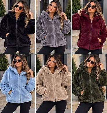 Plisane teddy jakne,Batal brojevi,tople,meke. Vel.3xl/4xl, 5xl/ 6xl