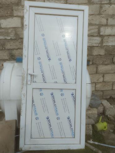 hamam qapısı: PVC qapı – WorldHaus profilli - Material: ağ PVC/profil – WorldHaus — 4
