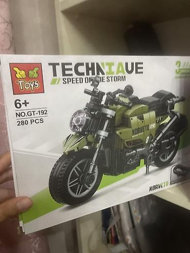 LEGO игрушки: TECHNIAUE “Speed of the Storm” motosiklet konstruktor dəsti - Brend — 1