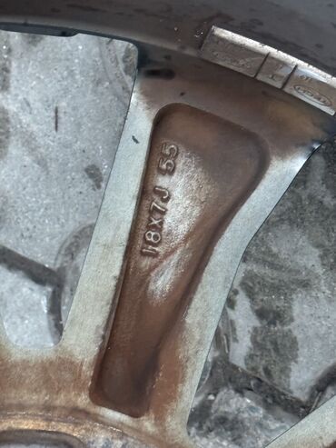 Диски: Литые Диски R 18 Enkei, Комплект, отверстий - 5, Б/у — 8