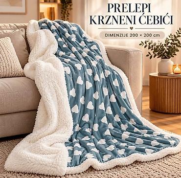 prodaja polovnih stvari za kucu: Ušuškajte se u mekoću i toplinu! ✨ Krzneno ćebence od izuzetno mekanog — 7