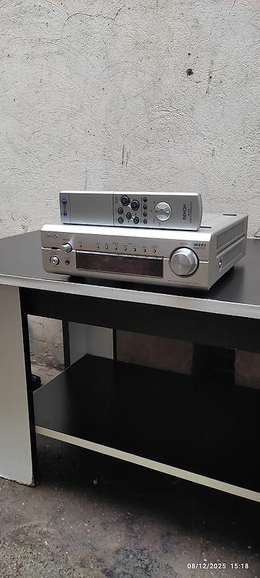 ses sistemi: Denon DRA-F101 AM/FM Stereo Receiver + orijinal pult - Kompakt “slim” — 1