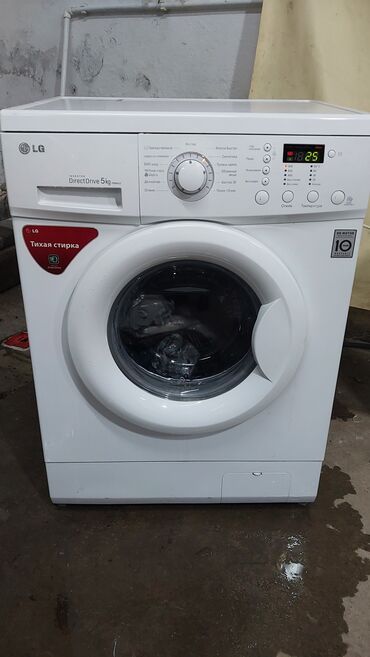 мастера по ремонту стиральных машин: Стиральная машина LG, Б/у, Автомат, До 5 кг, Компактная