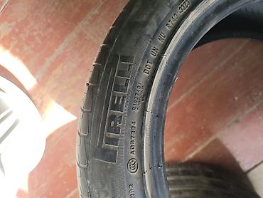 Шины 225 / 45 / R 17, Лето, Б/у, Пара, Легковые, Италия, Pirelli