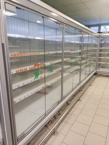 Холодильные витрины: Для молочных продуктов, Кондитерские, Для мяса, мясных изделий, Россия, Италия, Б/у — 12
