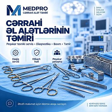 mexaniki tonometr: Cərrahi əl alətləriniz üçün peşəkar təmir, baxım və texniki servis — 1
