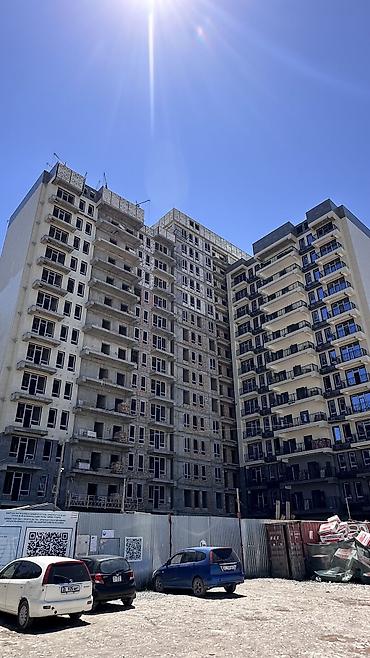 2 8: 3 комнаты, 91 м², Асанбай мкр Элитка, 13 этаж, ПСО (под самоотделку) — 1
