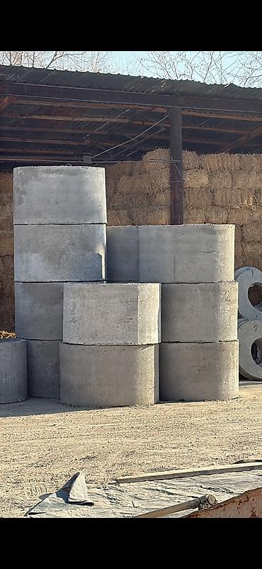 Железобетонные (ЖБИ) кольца для септика: Железобетонное (ЖБИ) кольцо для септика Размер: 110 x 90 x 9 см, Платная установка, Оптом — 2