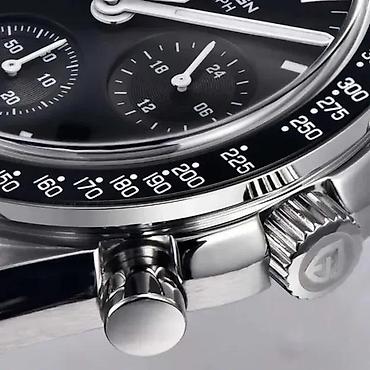 Ručni satovi: PAGANI DESIGN PD-1701 -Crni- Omega Speedmaster Moonwatch Potpuno nov — 4