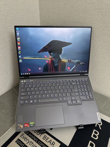 планшеты apple: Ноутбук, Lenovo, 32 ГБ ОЗУ, AMD Ryzen 7, 16 ", Б/у, Для несложных задач, память NVMe SSD