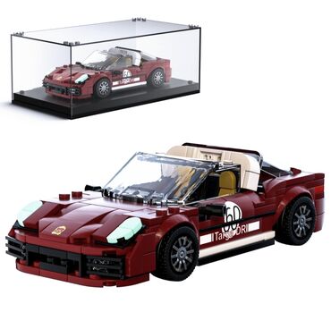 оюнчук машына: 🔥Легендарный LEGO аналог — Mould King Porsche 911 Targa – бордовая