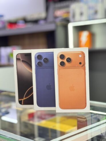 купить персональный компьютер: IPhone 17 Pro Max, Жаңы, 512 ГБ, Blue Titanium, Заряддоочу түзүлүш, Коргоочу айнек, Кабель, Бөлүп төлөө менен