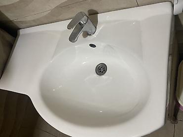 ormar: Ugradni lavabo sa jednom ručkom i otvorom za slavinu - Materijal — 2