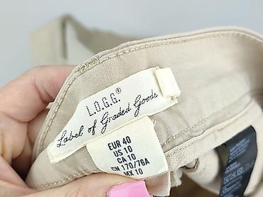 lefties: H&M L.O.G.G., Spodnie materiałowe damskie, rozmiar L — 4