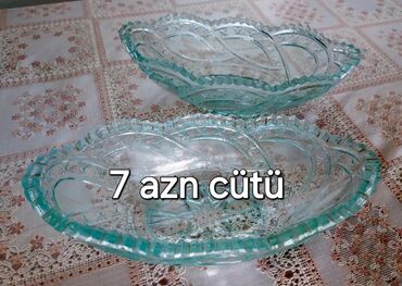 Kasalar: Kasalar, 2 ədədli dəst, rəng - Göy, Şüşə — 5