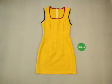 Sukienki: Sukienka, 14 lat, wzrost - 164 cm., wzór - Jednolity kolor, kolor - Żółty