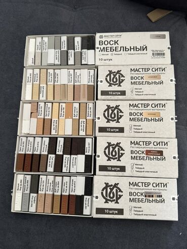 Оңдоп-түзөө жана курулуш: Наборы мебельного воска «Мастер Сити» для реставрации мебели и