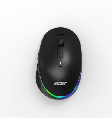 Игрушки: Мышка беспроводная Acer для ноутбука и ПК с подсветкой бесшумная