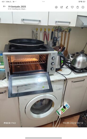 Duxovkalar: Duxovka Eurolux, Elektrik, rəng - Boz, Ayrıca dayanan — 22