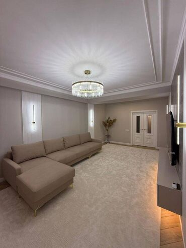 квартира кара жышач: 3 комнаты, 115 м², Элитка, 8 этаж, Дизайнерский ремонт