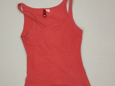 reserved sukienki czerwone: H&M, T-shirt damski, rozmiar XS