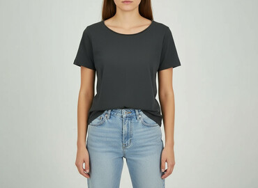 guess t shirty czarne: Hanes, Футболка жіноча, розмір L