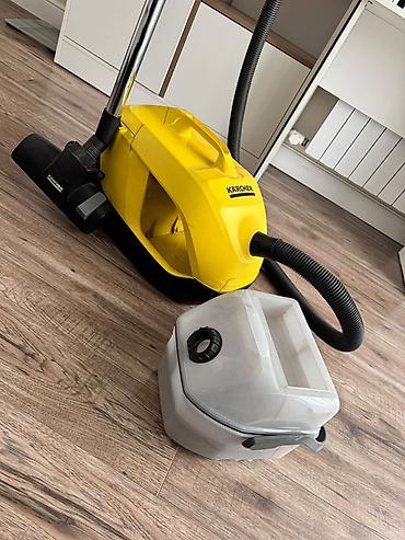 филтр вода: Пылесос Karcher (жёлтый корпус, серия с водяным — 3