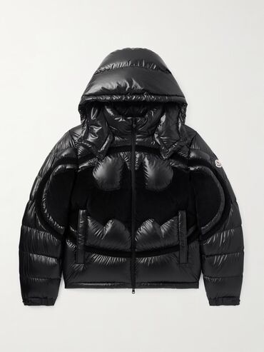 дутые куртки: Мужская куртка, 2XL (EU 44), Moncler, Новый, цвет - Черный, Платная доставка