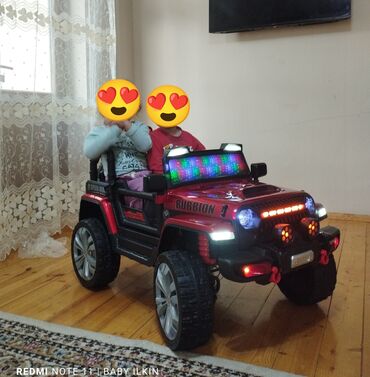 купить бу коляску: Usaq ucun masin Jeep 4×4 modeli rengi rubin 4 matorludu 7 yawa kimi