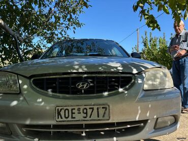 Hyundai: Hyundai Accent: 1.3 l. | 2002 έ. Λιμουζίνα