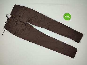 pull and bear ogrodniczki: Spodnie materiałowe damskie, rozmiar L — 3