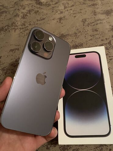 telefonlar honor: IPhone 14 Pro, 256 GB, Deep Purple