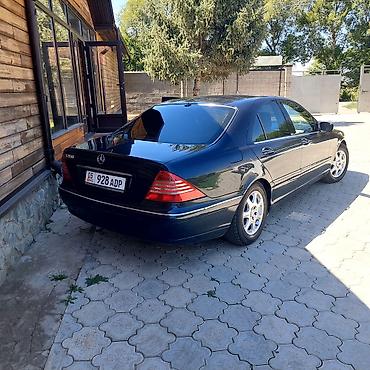 гелик мини: Mercedes-Benz S-Class: 2000 г., 3.2 л, Автомат, Бензин, Седан — 7
